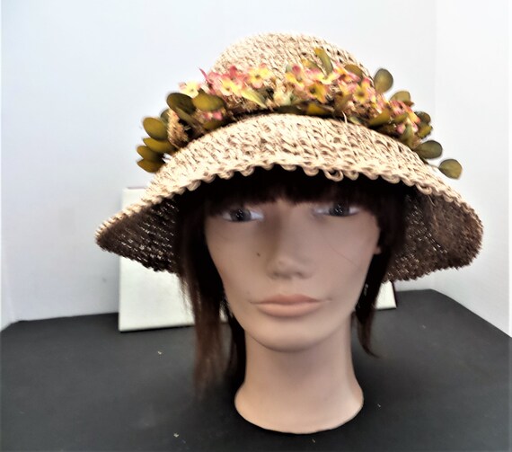 Vintage Cappelli  Straw Hat - image 5