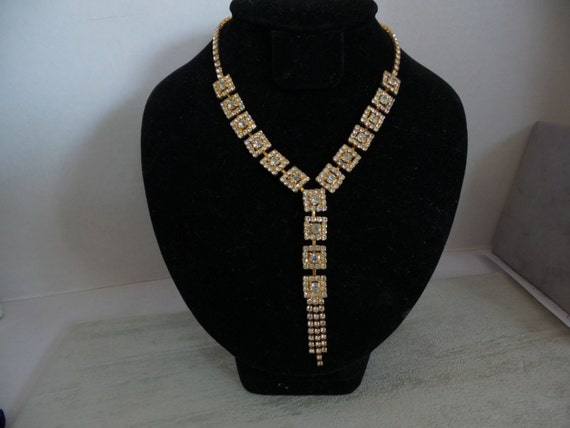 Necklace Stunning Rhinestone - image 2