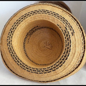 Vintage Straw Boater Hat image 4