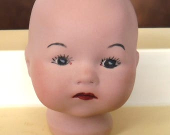Doll Head Bisque Vintage