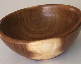 Hand Turned Mulberry Wood Bowl - 4 3/4” Wide, 2" Tall, 1 3/4" Deep