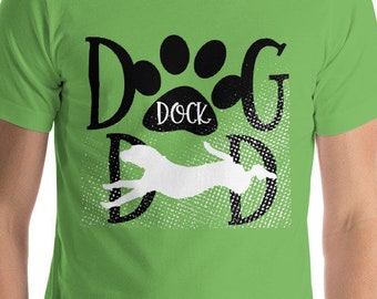 Dock Diving Dog Dad T-Shirt
