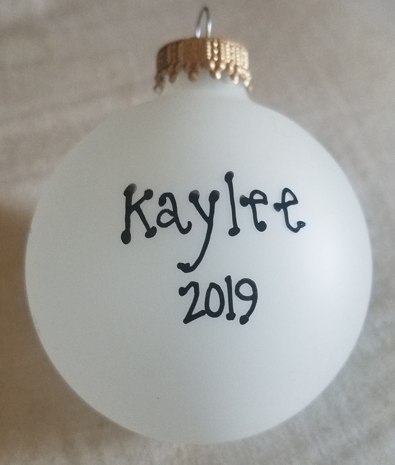 Personalized Sales Associate or Clerk Hand-painted Christmas | Etsy