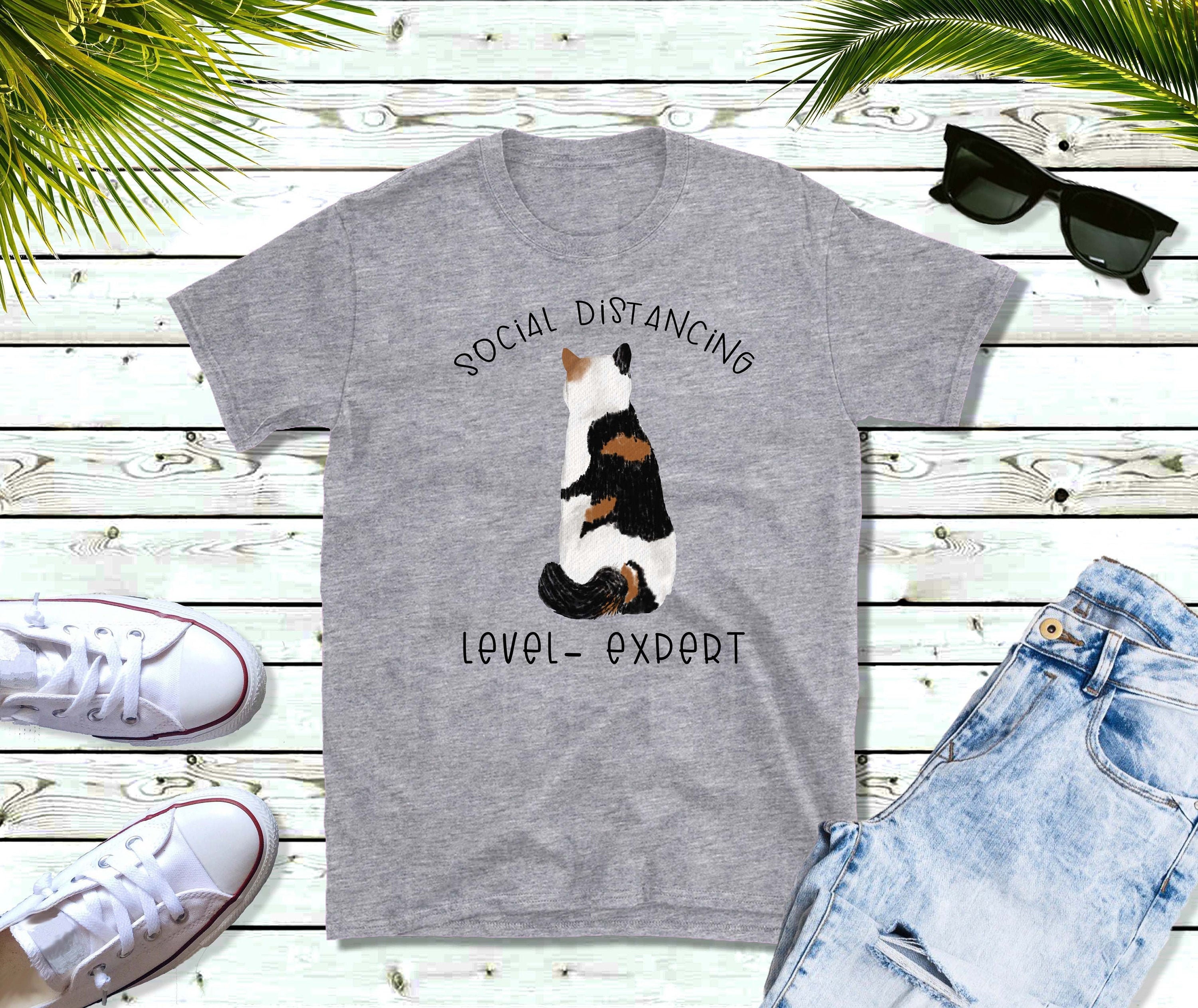 Calico Cat T-shirt Funny Cat Shirt 