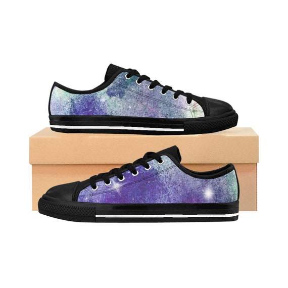 Galaxy Women's Sneakers Custom Design Star Gazer | Etsy