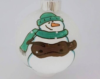 Personalized Dulcimer Player - Hand Painted Christmas Ornament - Lap Dulcimer Musician  Mountain Dulcimer - Gift for Dulcimer Player  Custom