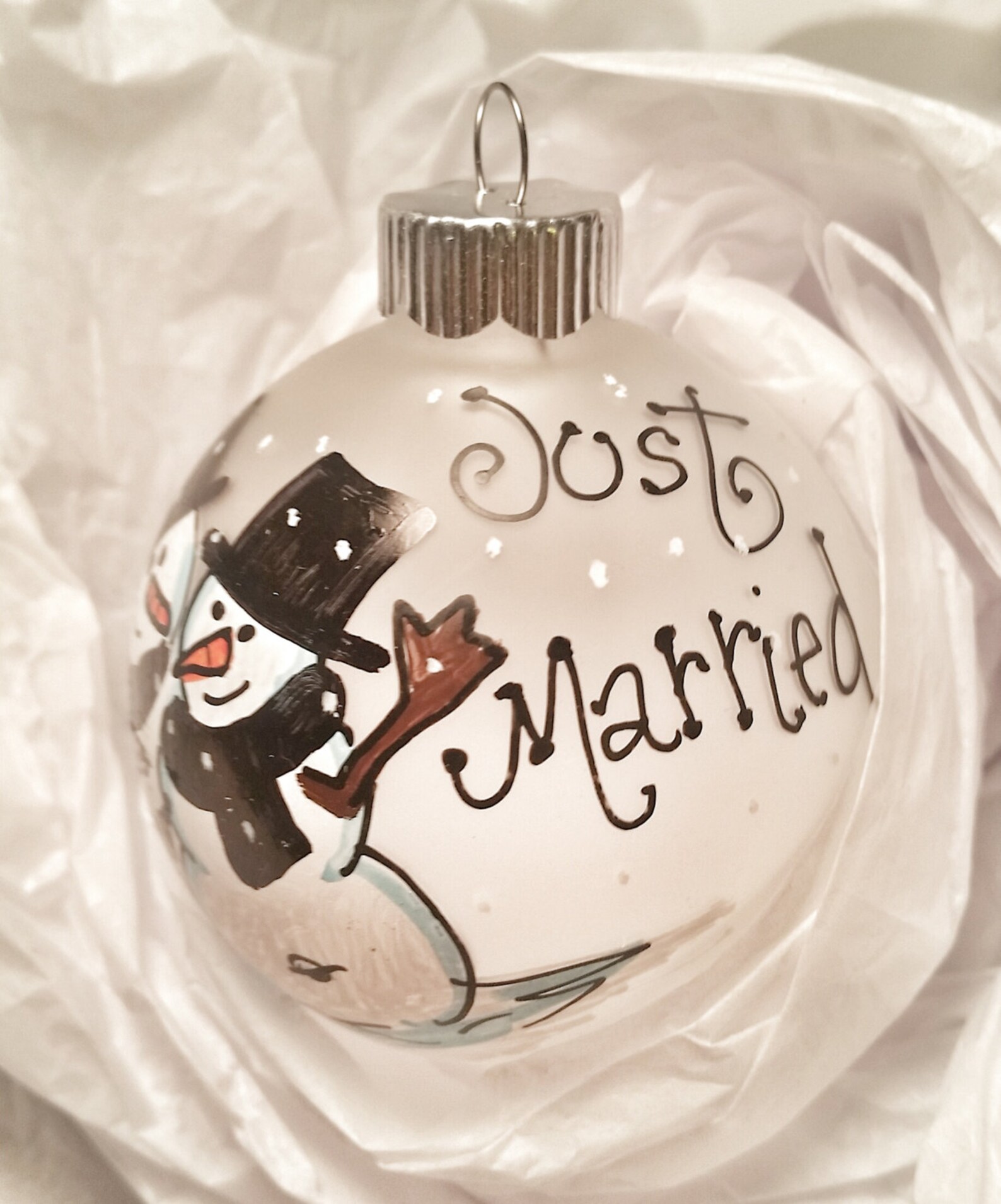 Gay Couple Christmas Ornaments LGBT Couple - Personalized Acrylic Keychain, Gift For Him, Gifts For Her Designed By Unbridled Carmelia Lgbtq Wedding Gifts