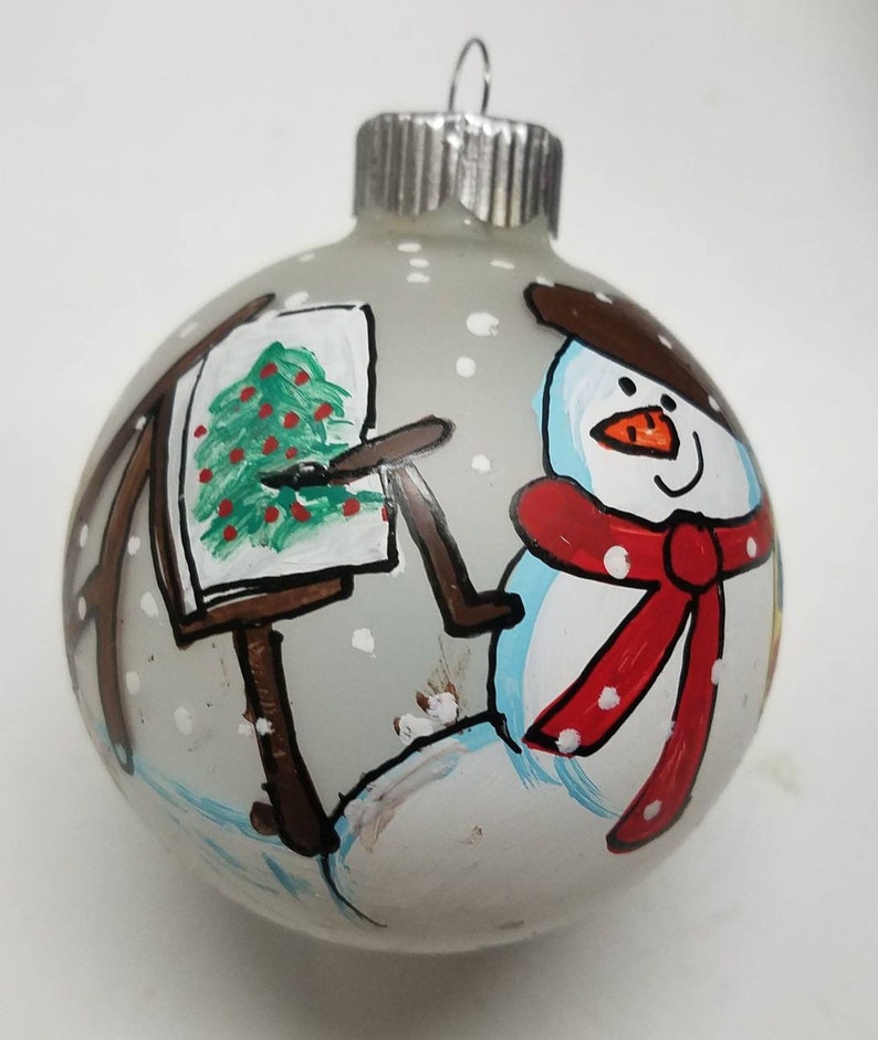 Artist Christmas Ornaments 