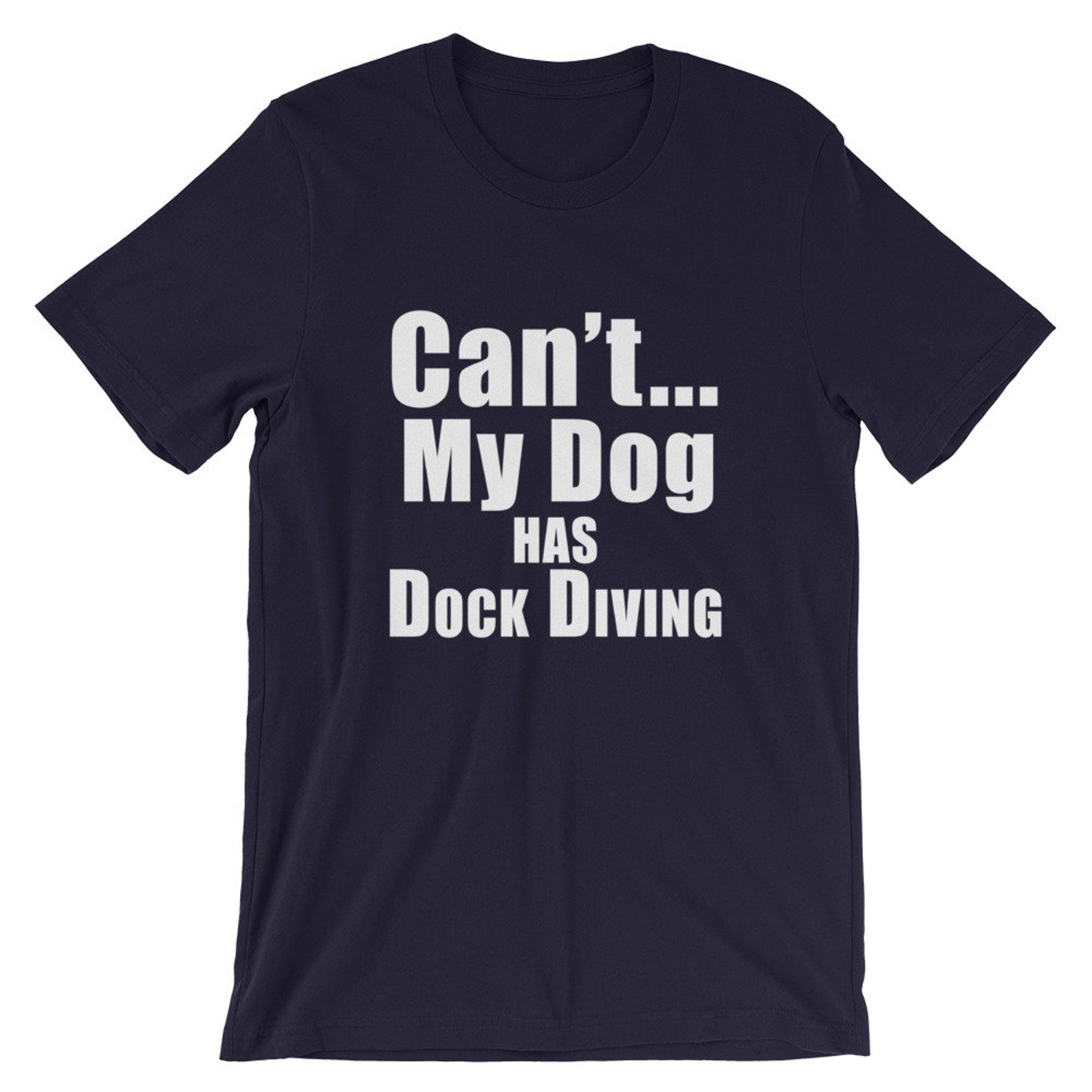 Dock Diving Dog Tshirt Dog Sport Shirt Dock Tee Etsy UK