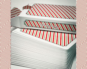 Christmas WRAPPING Playing Cards, Gift Wrap Card Deck, Christmas Gift, Stocking Stuffers, Christmas Cards, Christmas Card Deck, Gift Wrap