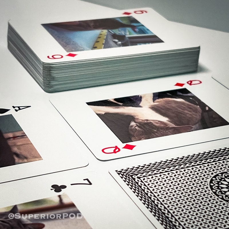 Personalized Deck of Cards - Etsy