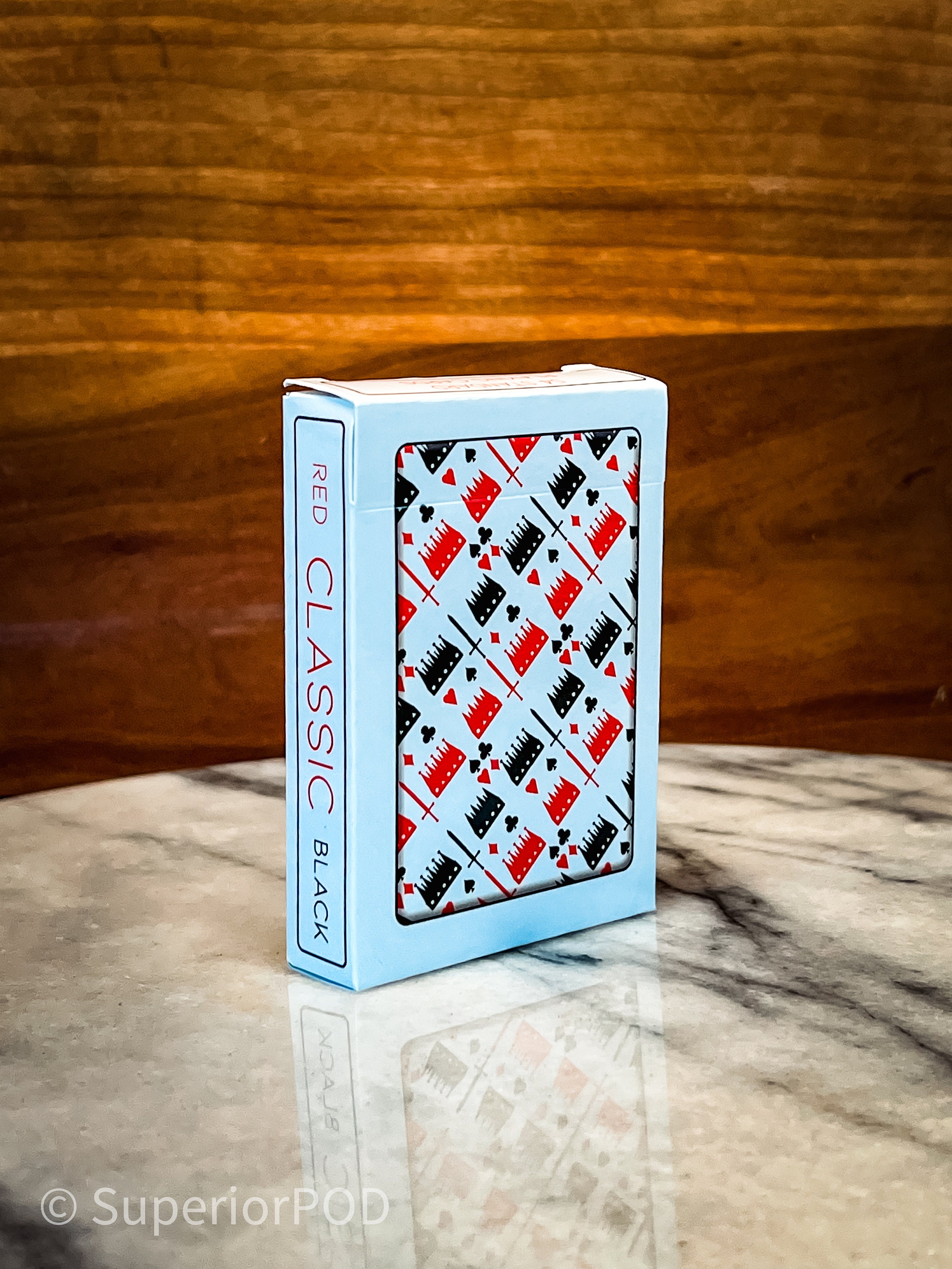 REGULAR PLAYING CARD 赤黒 CLASSIC Red and Black Playing Cards, Poker Cards, Card Deck