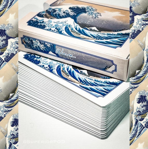 WAVES Playing Cards 1st Edition Full set WAVES Playing Cards