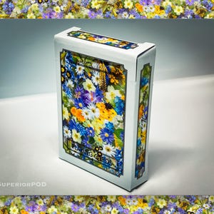 BAHNBRECHENDE Spielkarten, Frühlingsspielkarten, Sommerspielkarten, Blumenkartenspiel, Blumenkartenspiel, Blumenkarte, Blumengeschenk
