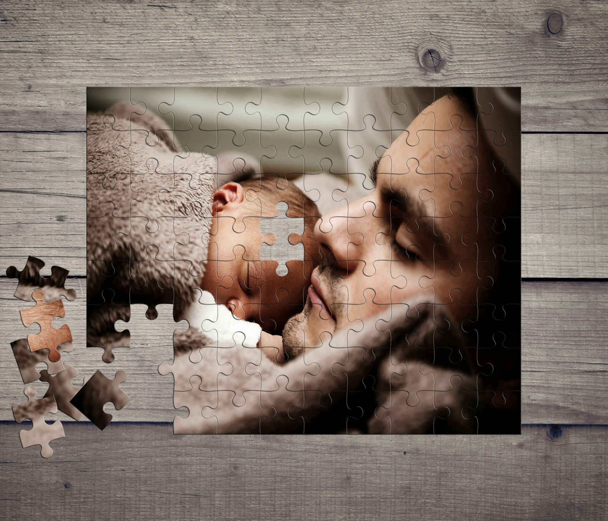 Custom Photo Jigsaw Puzzles 3 SIZES To Choose From With Etsy