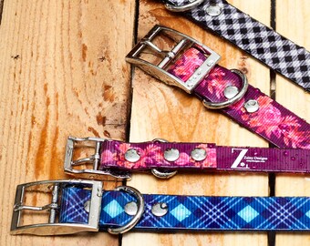Waterproof Dog Collar, The TITAN Dog Collar, Dirtproof, Stinkproof: Pin Buckle Dog Collar, Webbing, Female, Male, Water Dog Collar