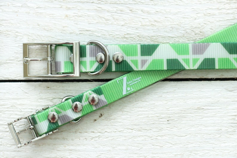 Stink proof /& ready for any kind of dog! Dirt proof The TITAN Collar by Zaley Designs that is totally Stain Proof Waterproof Dog Collar