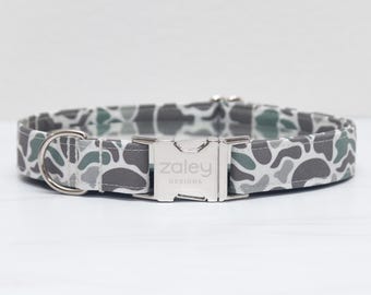 Old School Classic Camo Hundehalsband - Handgefertigt in Texas
