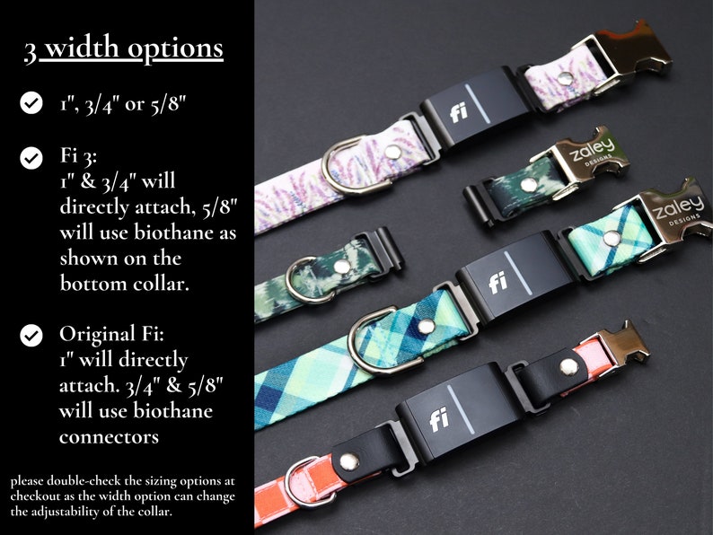 Upgrade collar to be FI Series 1, 2 or 3 Compatible, 1, 3/4 or 5/8 Series 1, 2 AND 3 compatible 100's of pattern options image 3