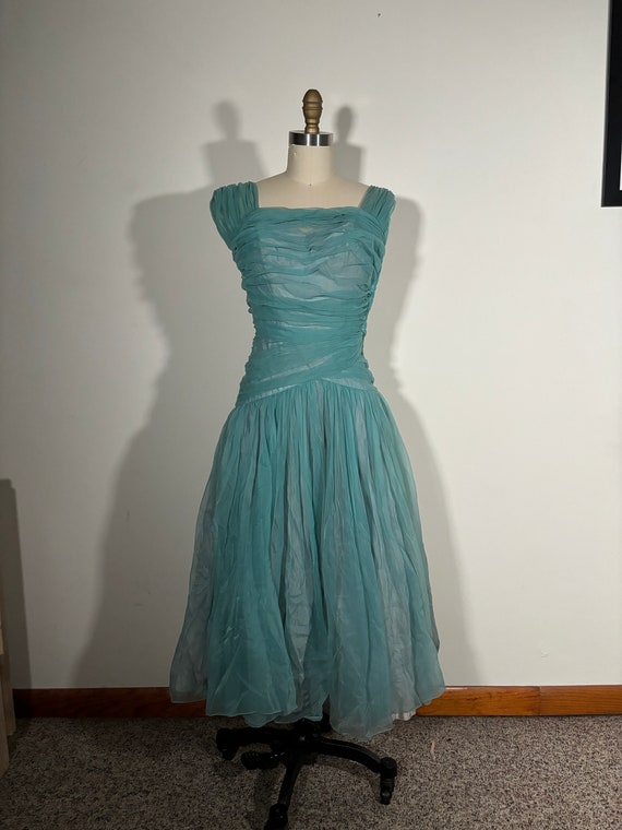 Vintage 50s formal dress