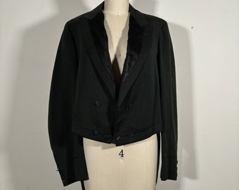 Tailcoat vert édouardien pour hommes