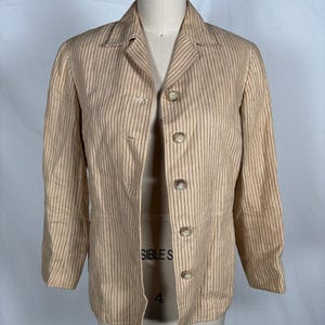 Blazer Emanuel Ungaro En Soie - Taille M - Double Boutonnage Vintage - Occasion Très Bon état