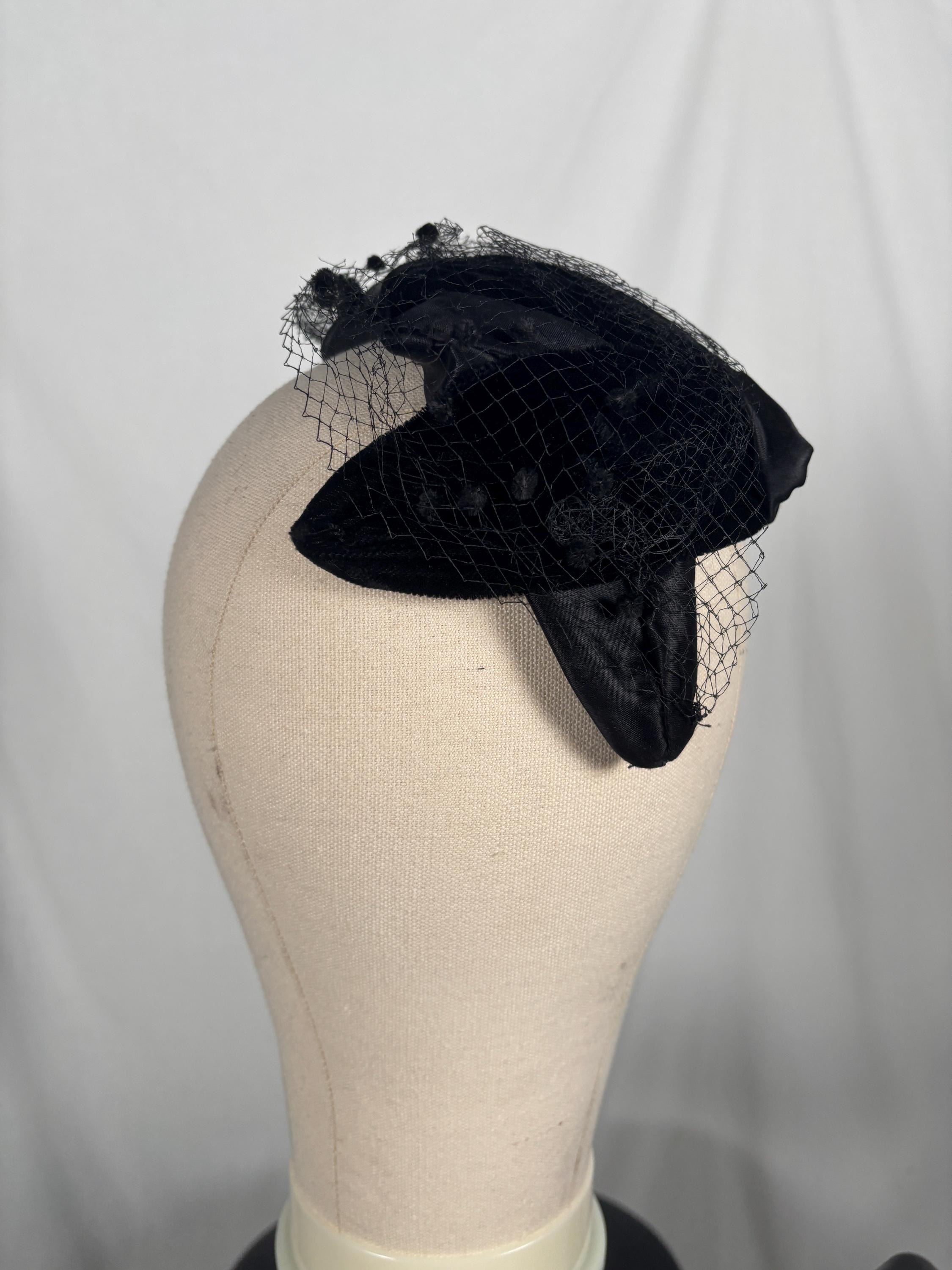 Vintage Half Hat Veil - Etsy display picture 3