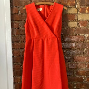 Vintage 1970s polyester dress
