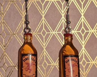 Fireball Bottle Earrings