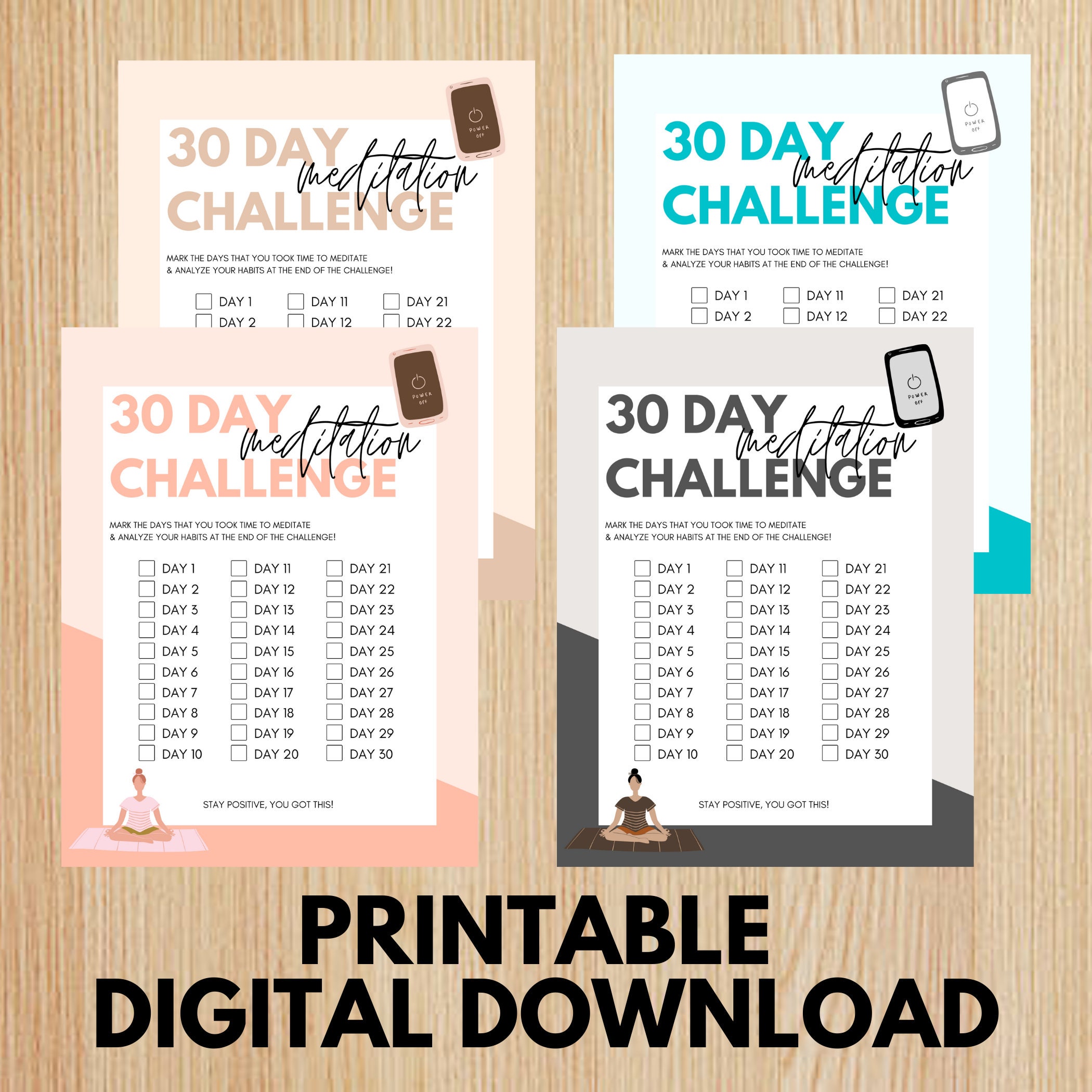 30 Day Challenge | Meditation | Mindful Meditation | New Year Challenge ...
