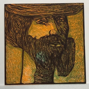 Eduardo Roca Collagraph