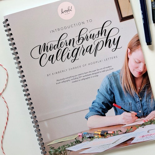 DIY Brush Calligraphy Kit Beginner Hand Lettering Set - Etsy Singapore