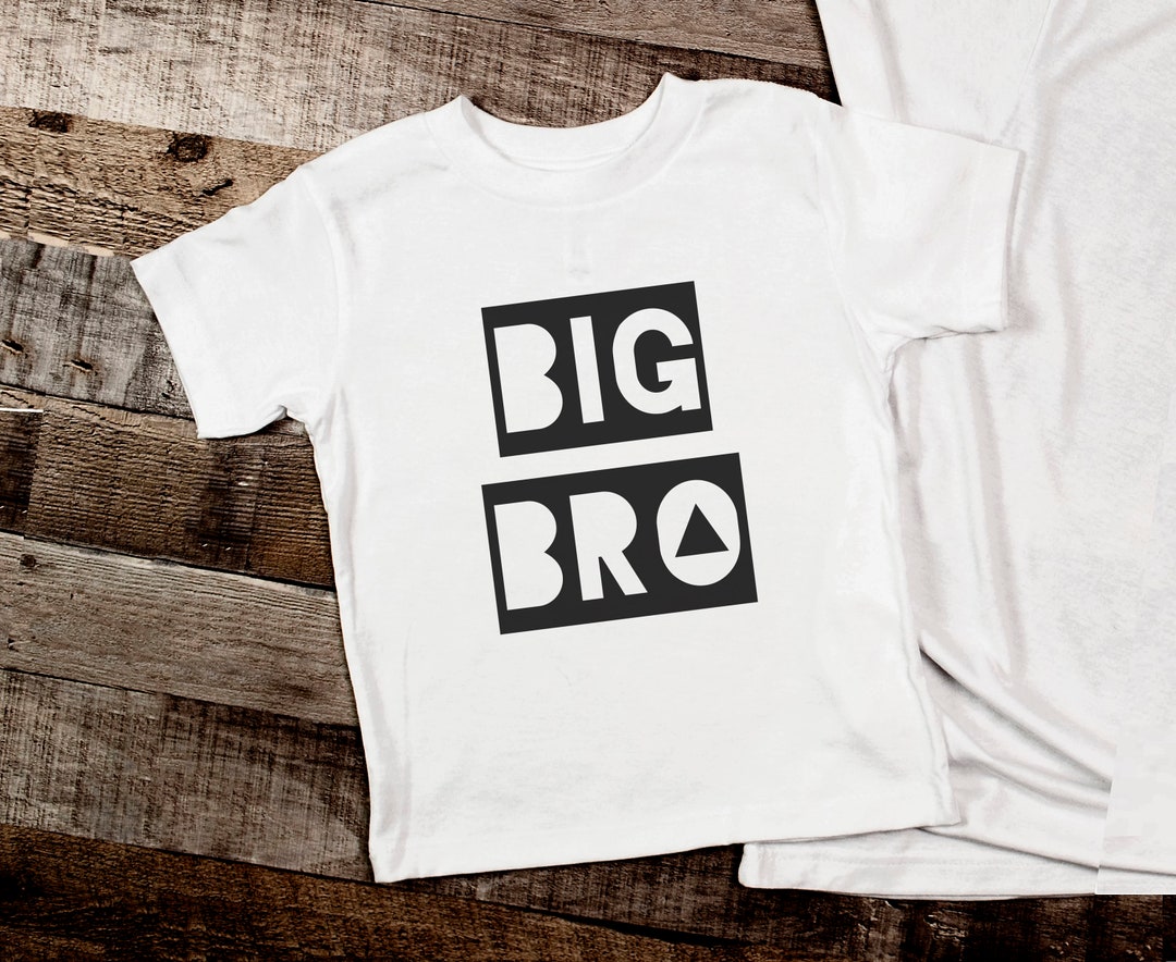 Big Brother Tshirt Big Bro Shirt Big Brother Announcement - Etsy UK