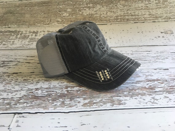 women's baseball hats with bling
