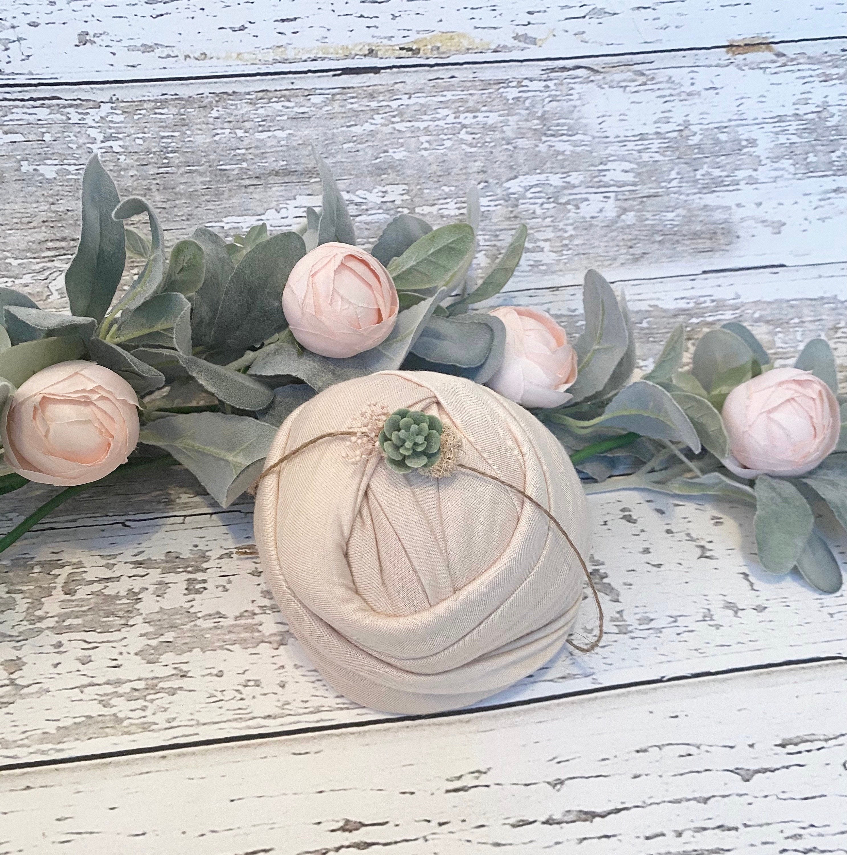 Baby Headband Organic Headband Newborn Tieback Flower Headband Etsy