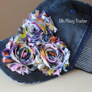 Womens Trucker Hats, womens Cadet Hats, womens hats, womens baseball hats, womens Distressed Hats, womens gifts, womens bling hats.