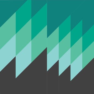 Mountain Quilt Block Pattern - Altitude - Digital PDF