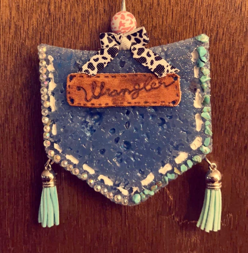 Custom Wrangler Patch Freshie Etsy