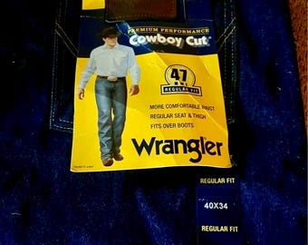 New Vintage Wrangler Cowboy Cut Men’s Jeans