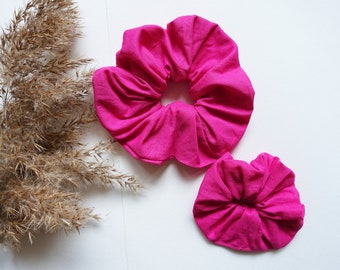 Scrunchie Pink (zwei Größen!)