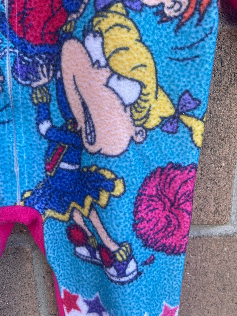 Vintage Nickelodeon Rugrats Pajamas Blanket Sleeper Sz 4/5Y Etsy