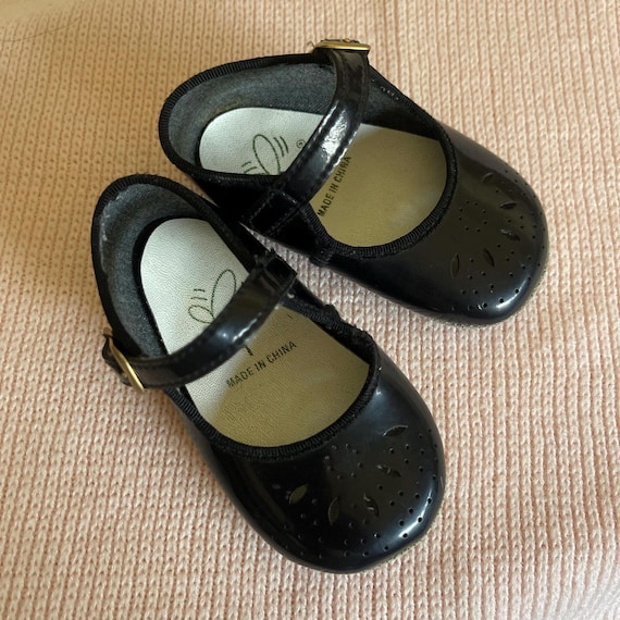 black infant dress shoes Josmo Child Size 6 Toddler Black Dress Shoes main image 1