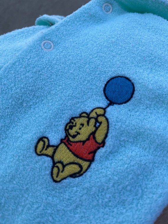 Vintage Disney Winnie The Pooh Bear Sleeper Sz 6/… - image 7