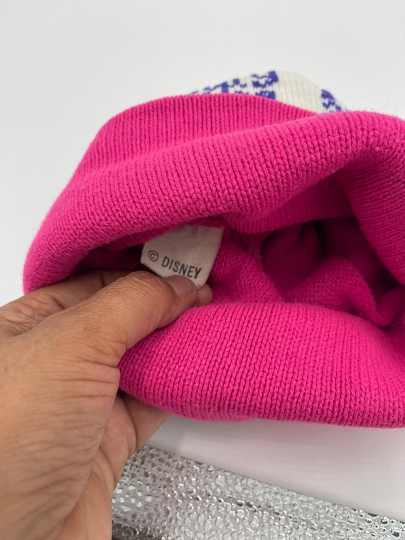 Vintage Disney Beauty And The Knit Beast Beanie W… - image 5