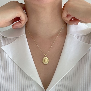 14k 2024 gold locket