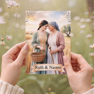 Vintage-inspired meadow scenery printable art set for study — soft hues and distant trees create a peaceful backdrop for focused work.