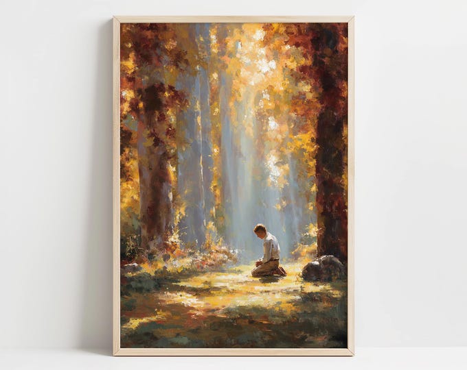 FREE SHIPPING Over 35 - Light Descending - Unframed Giclee Canvas Print ...
