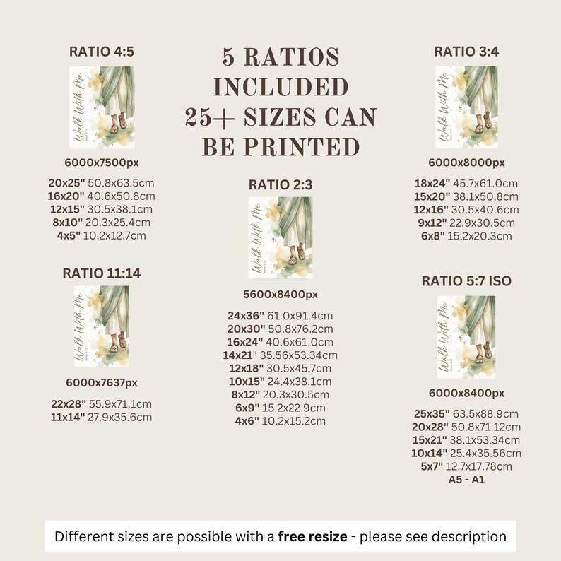 Feet in simple sandals artwork for living space — soothing color palette and hand-lettered script enhance calm cottagecore charm.