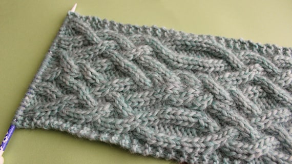 Celtic cable scarf knitting pattern free