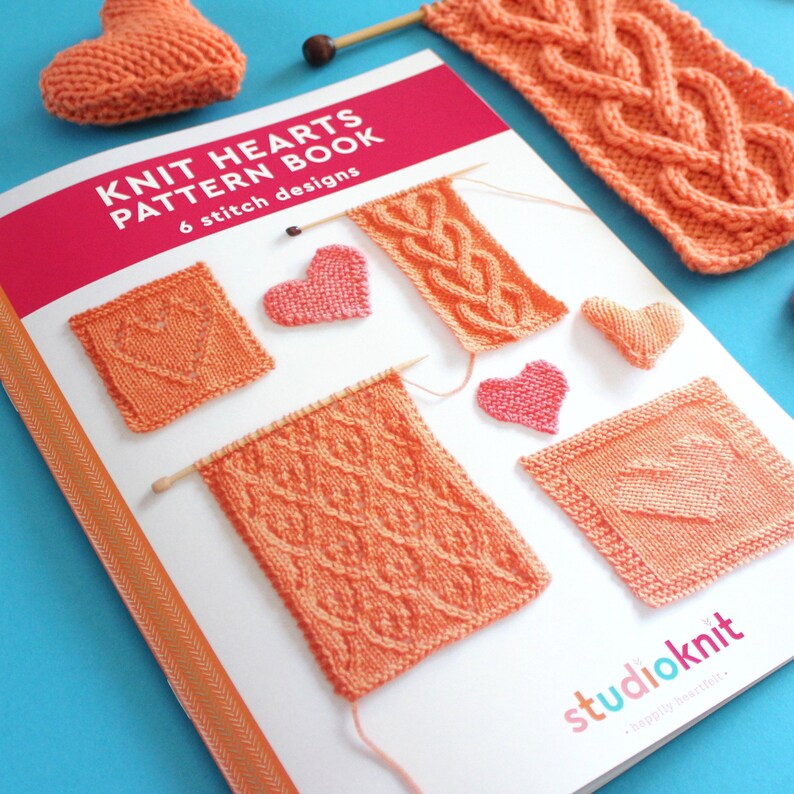 Knit Hearts Pattern Book Printed Paperback by Studio Knit image 10